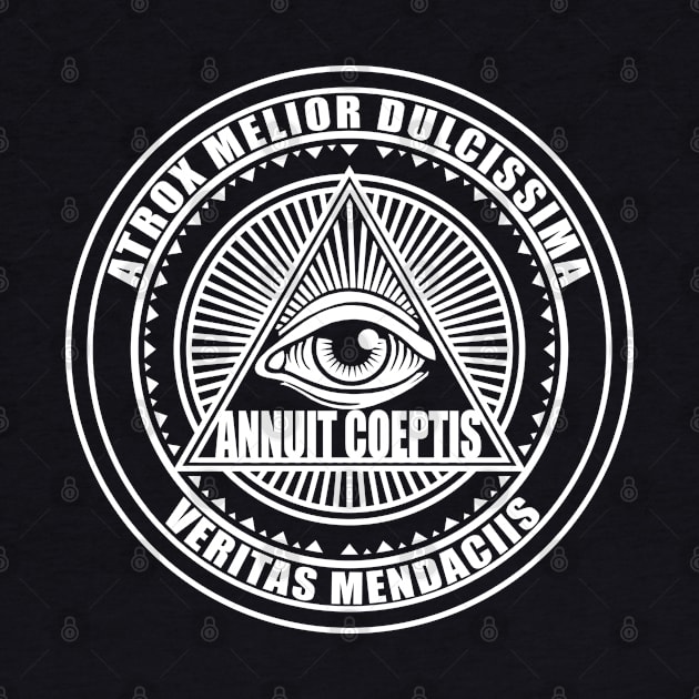 The All Seeing Eye Conspiracy Design by HellwoodOutfitters
